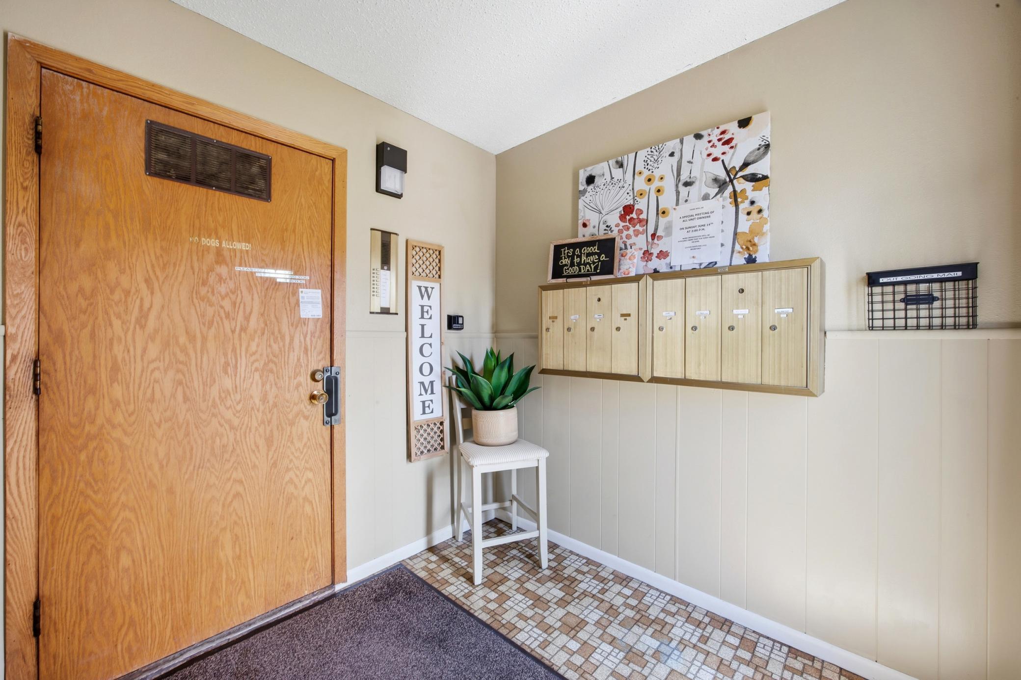 Mail Room/ South Entrance