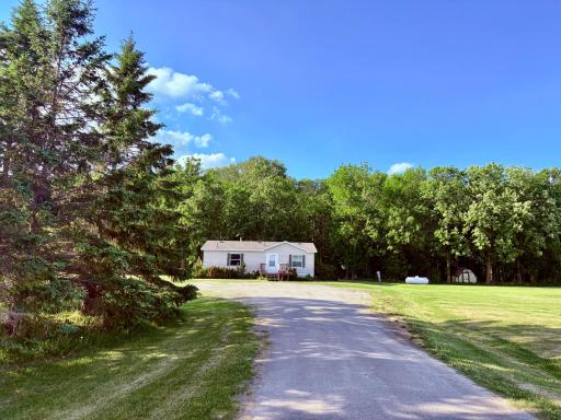 Driveway into property