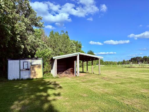 Carport and shed