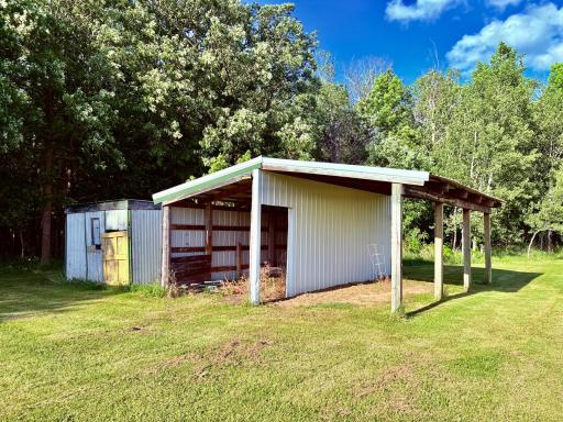 Carport shed and another shed