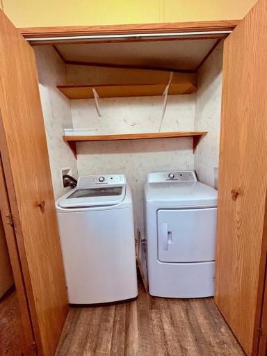 Laundry closet