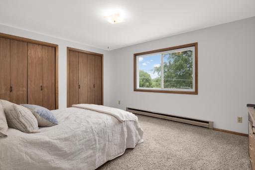 Baseboard heat acts as a secondary/optional heat source in this home since HVAC ductwork was added for a new furnace and air conditioning in n2023.