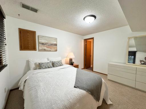 A 3/4 bathroom is conveniently located right next to the room.