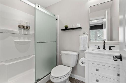 Updated 2nd Main Level Bedroom w/ walk-in closet + private 3/4 Bath