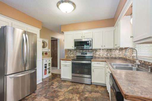 Cabinet and Counter Space in Kitchen