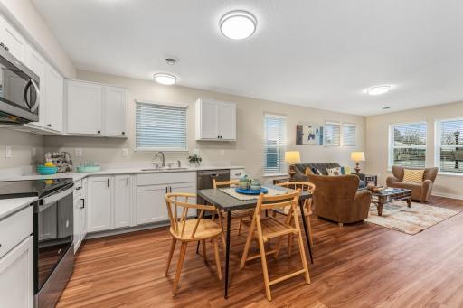 Photos of model unit with same floorplan. Showings will be at the model unit 1368 Winthrop Unit 1