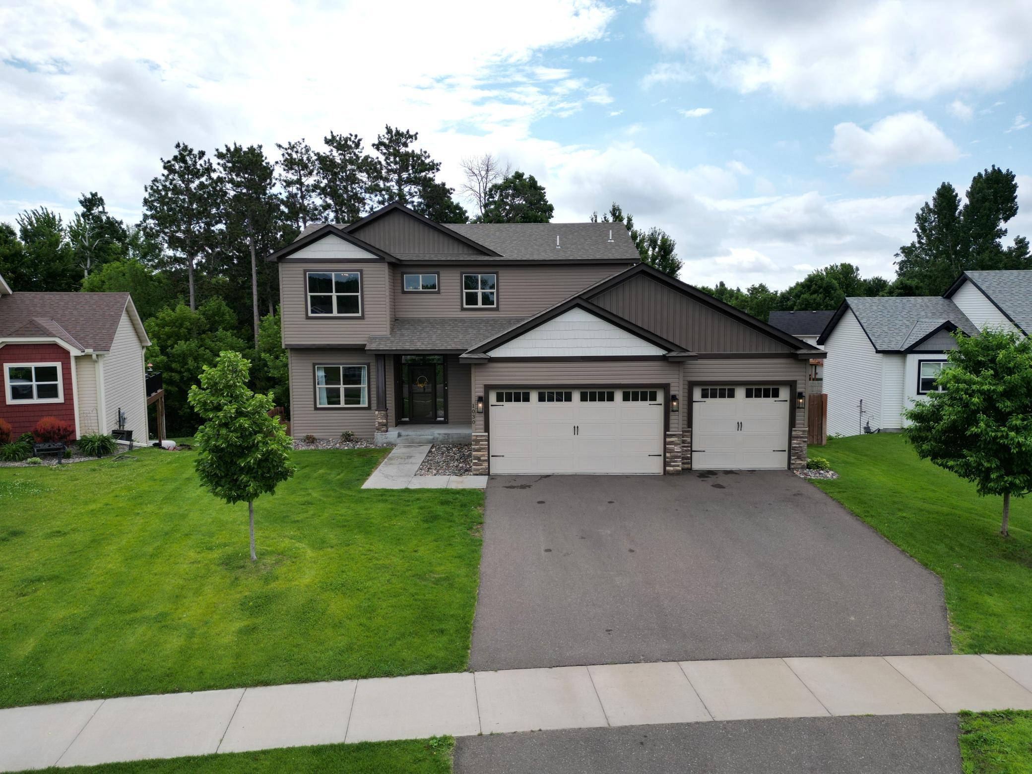 Move in ready beautiful (2020 built) 2 story walkout - 5 bedrooms, 4 bathrooms, 3 car heated garage in one of Isanti's most popular neighborhoods! More professional photos coming.