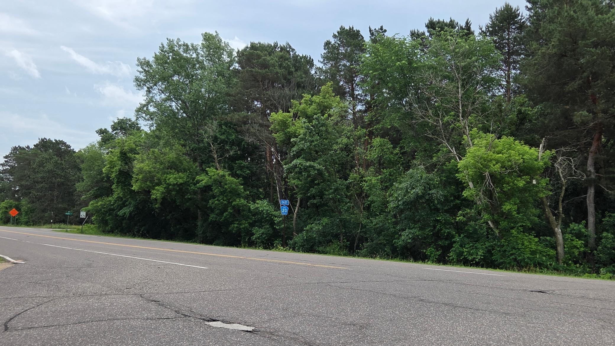 View of the lot from the north side on 161st Ave NW