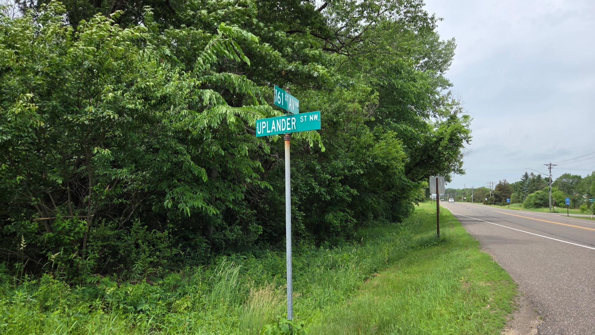 Northeast corner of Upland and 161st