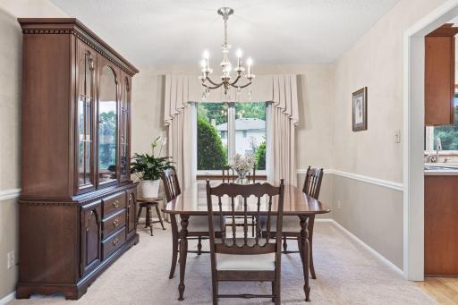 Formal dining room for elegant meals or family dinners
