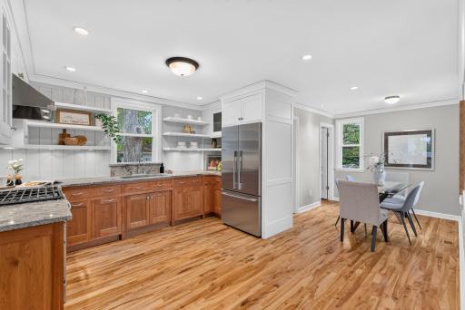 The entire back half of the house was completely renovated