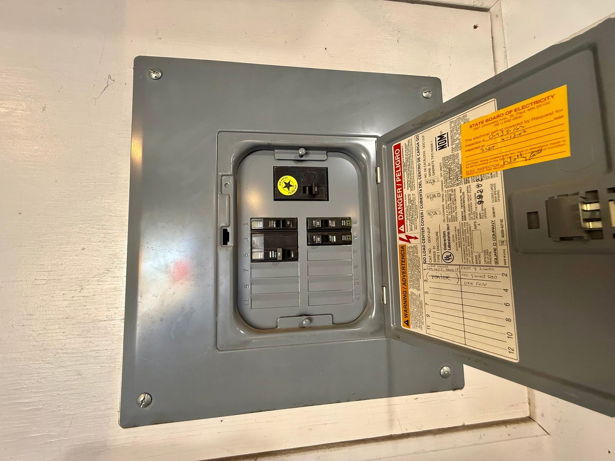 Garage breaker box