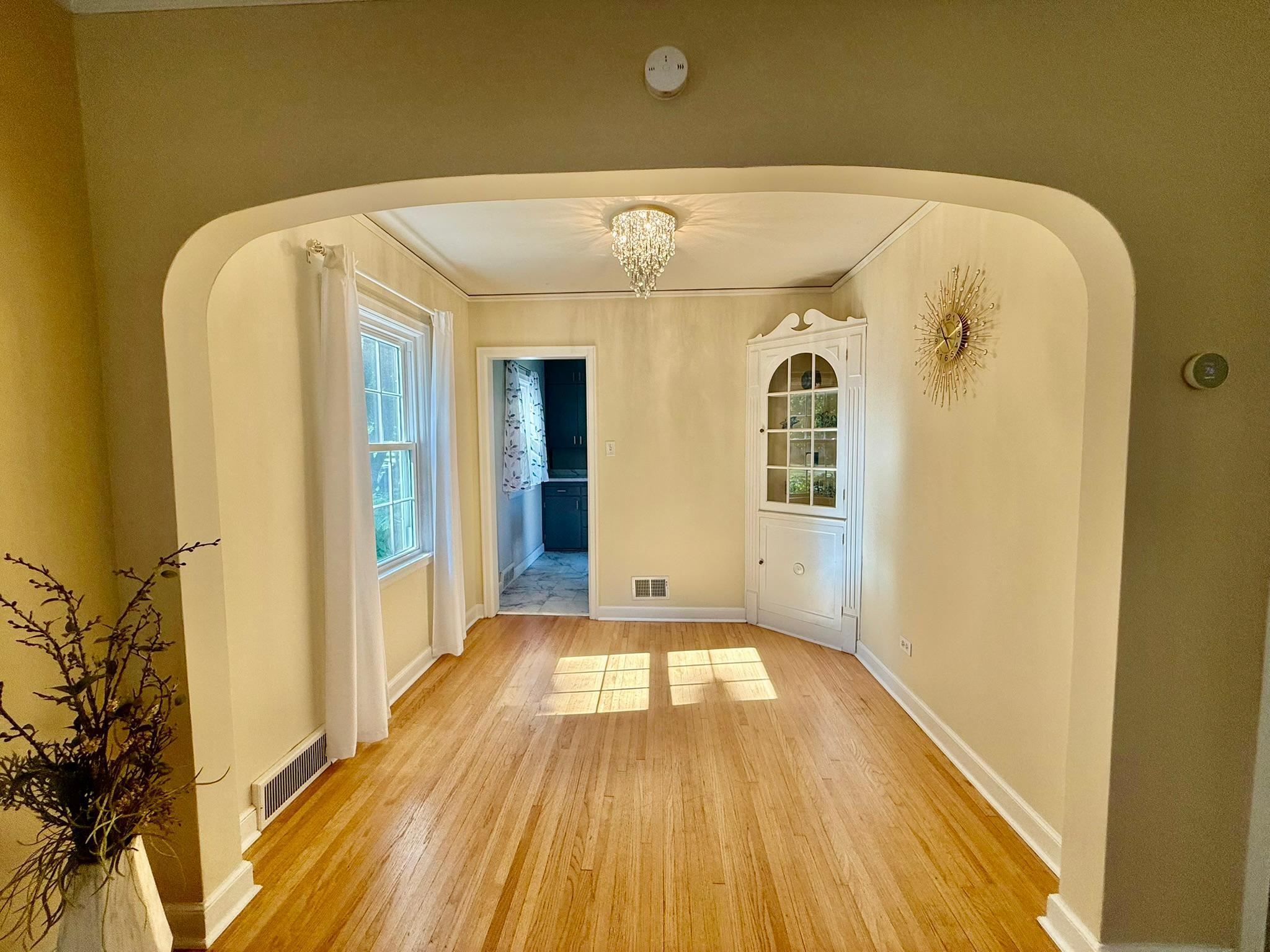 Dining room with timeless character