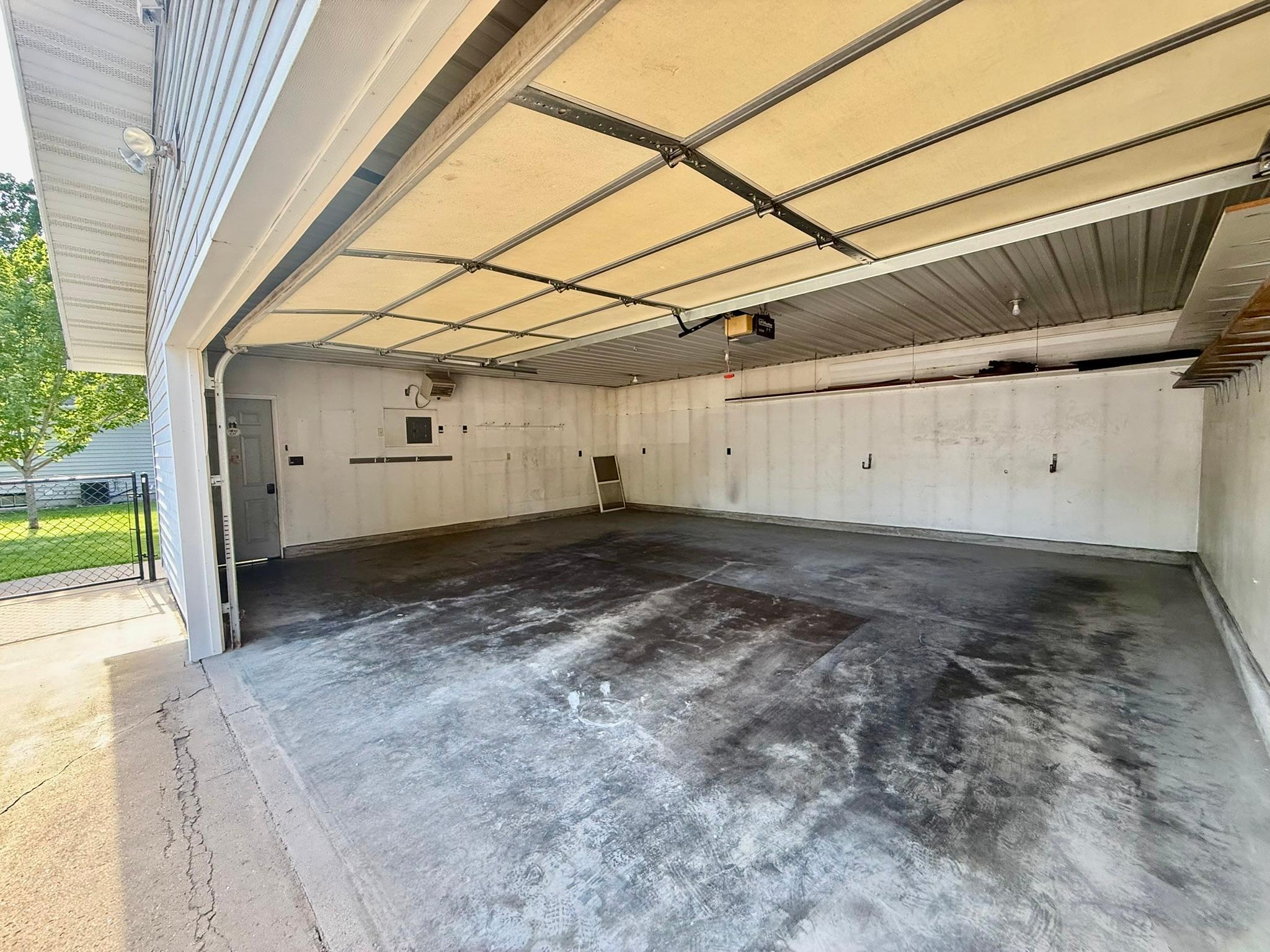 Large garage