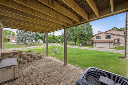 Patio to yard