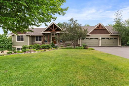 Custom built rambler on 2.5+ acres with a 4+ garage