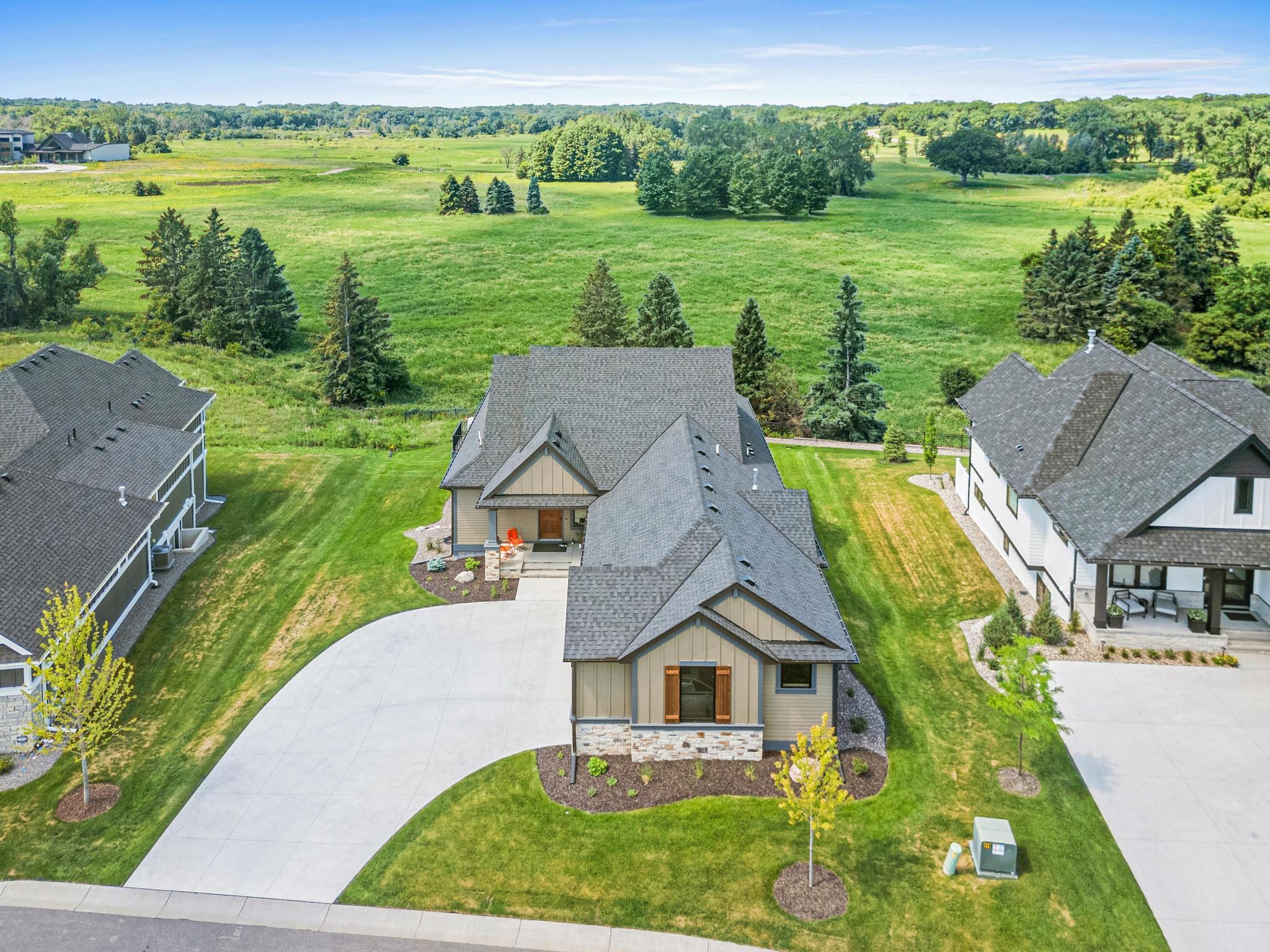Nestled among rolling green spaces, mature trees, and protected natural surroundings, this home offers a rare blend of luxury and tranquility.