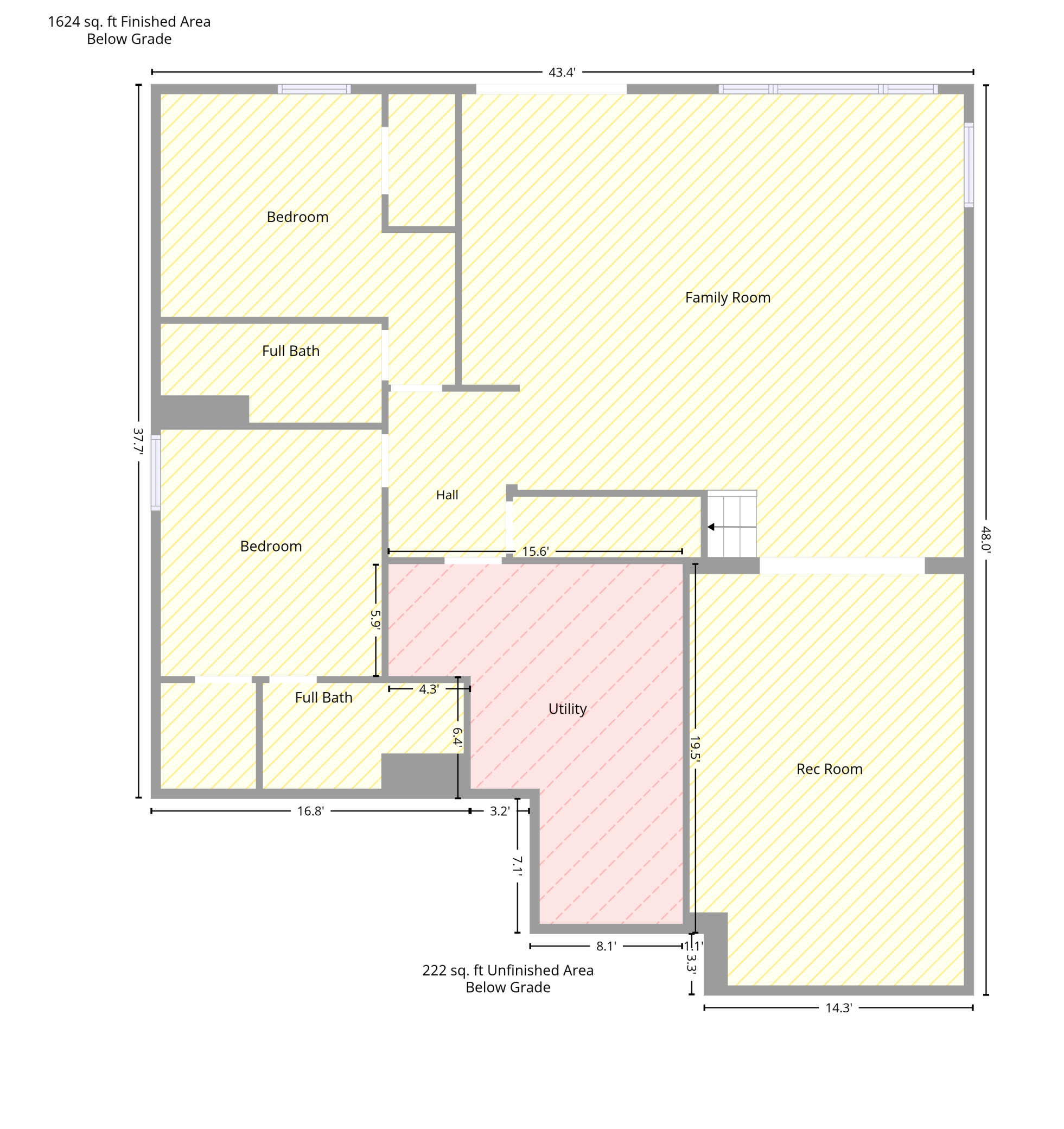 Lower level.