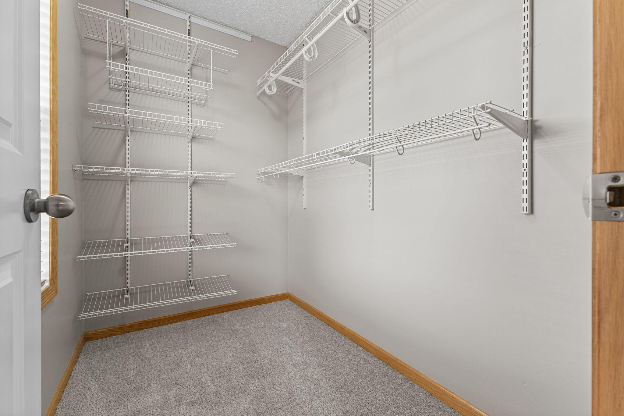 Walk in closet
