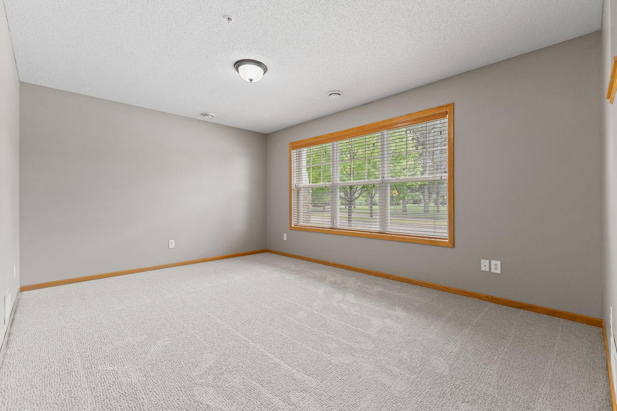 Down a couple of steps from front door is this large family room. Great for flex space as you need.