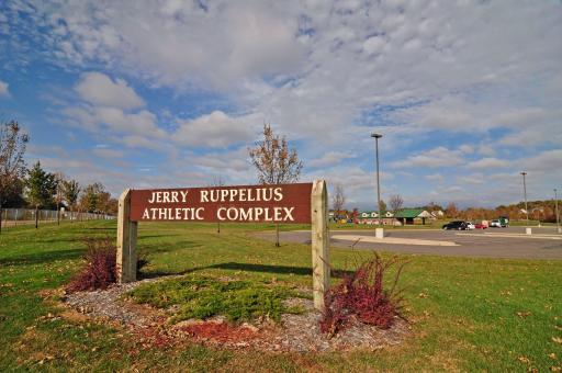 Jerry Ruppelius Athletic Complex is only 1.4 miles from the home