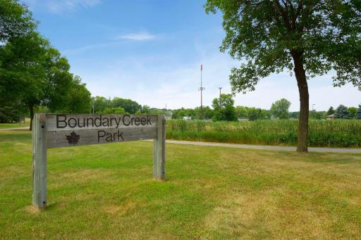 Boundary Creek Park is located 1.9 miles from the home