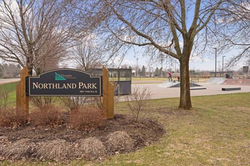 Northland Park located just .3 miles from the home