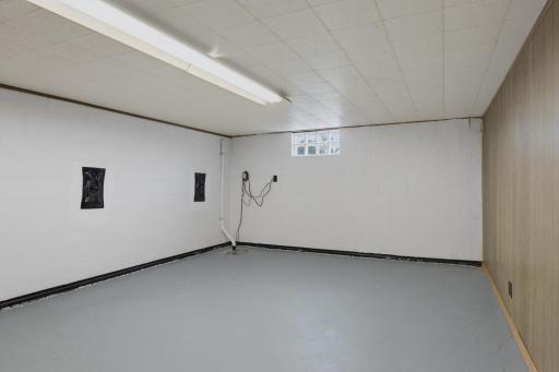 The unfinished basement has plenty of potential to make this space your own!