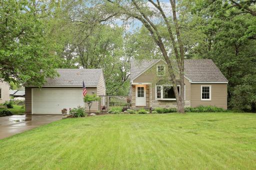 Great curb appeal and manicured front yard.