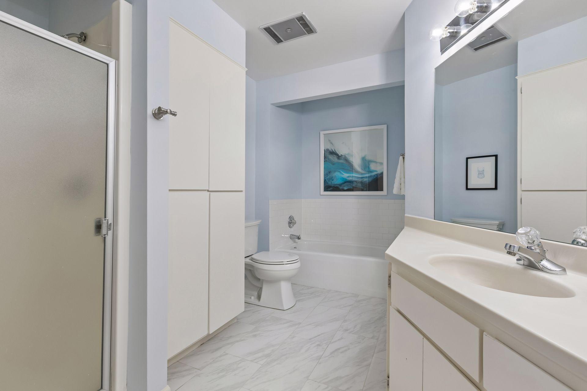 Separate tub and shower!