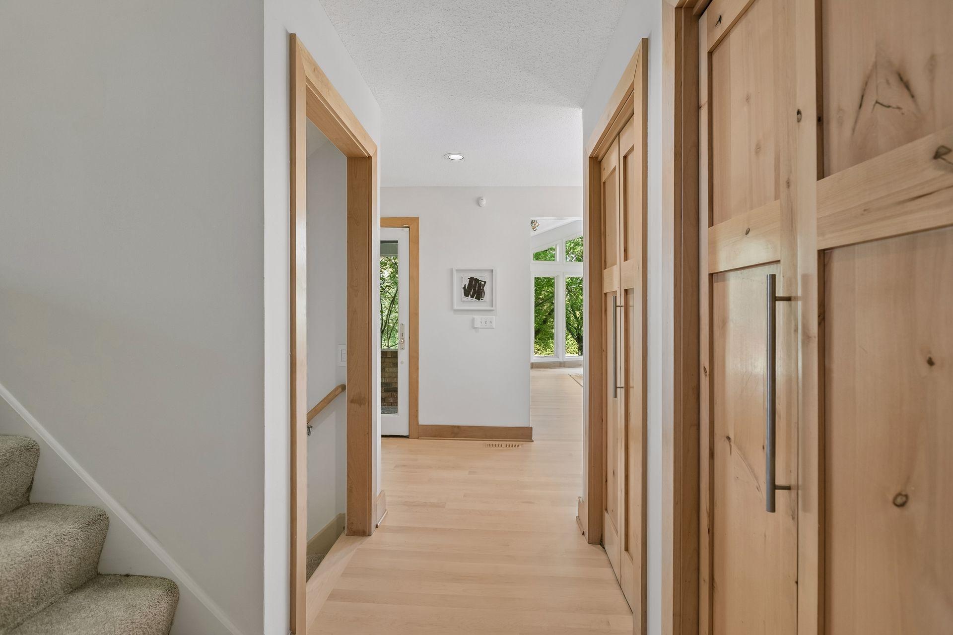 Thoughtfully selected light fixutres, finishes and hardware add refined detail throughout.