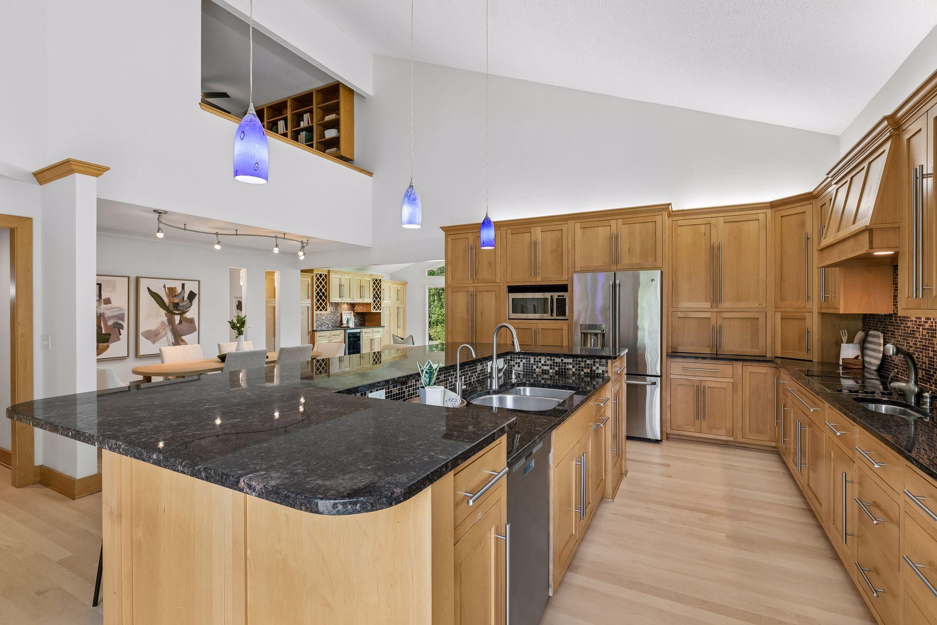 Spacious, open design with an airy feel.