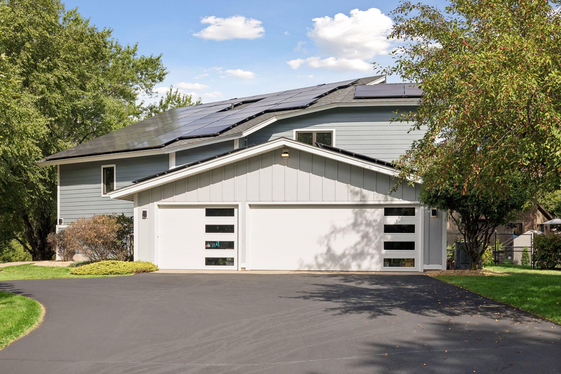 Attached 3-car garage provides convenient parking and storage.