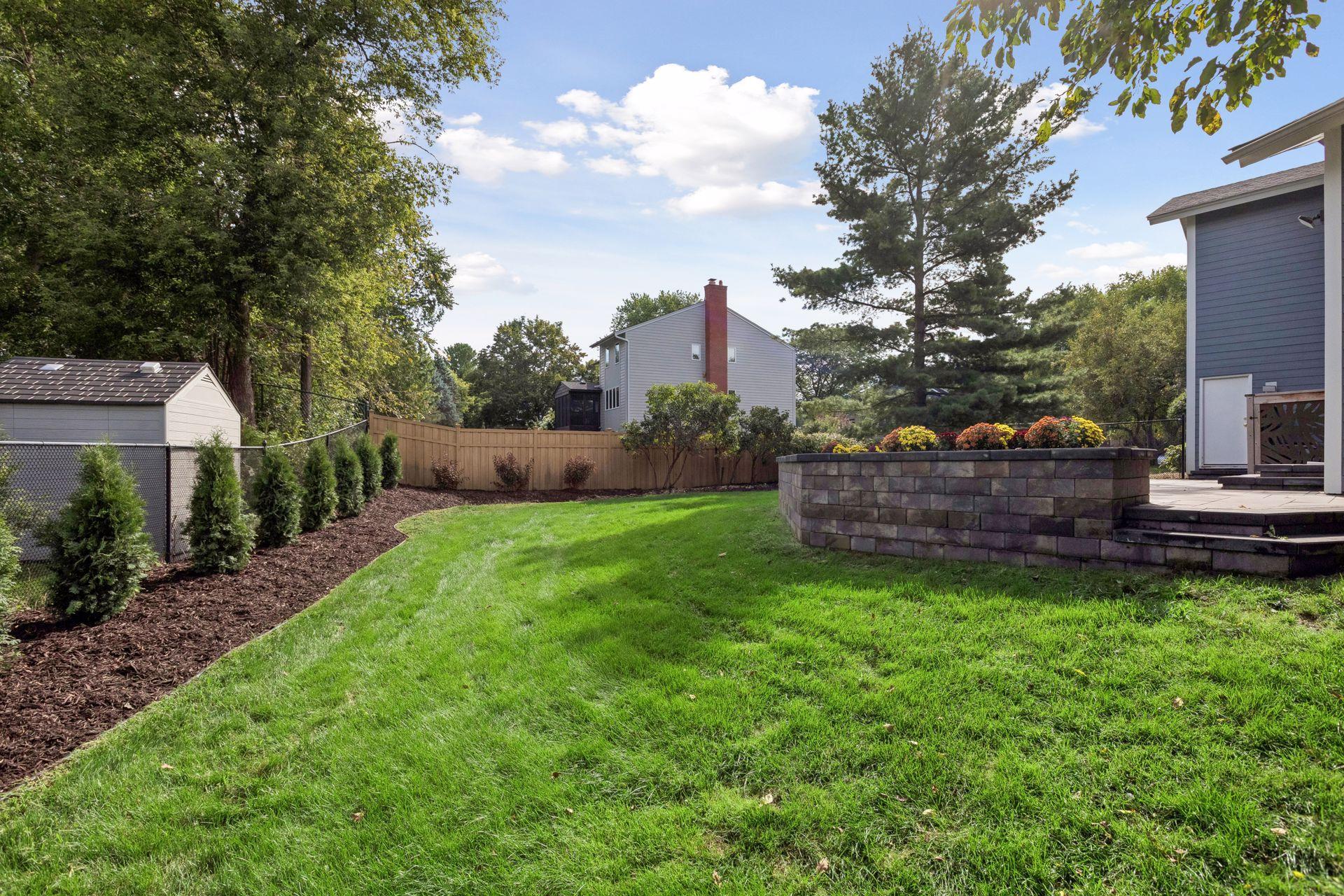 Ample yard space on each side of the house!