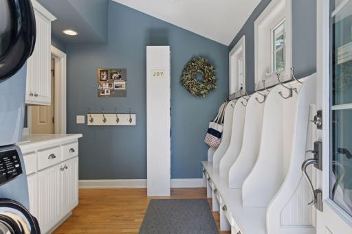 Main floor laundry / mudroom.