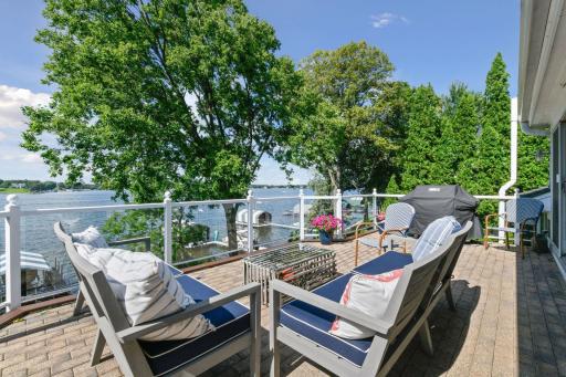 Relax on your sun filled deck!