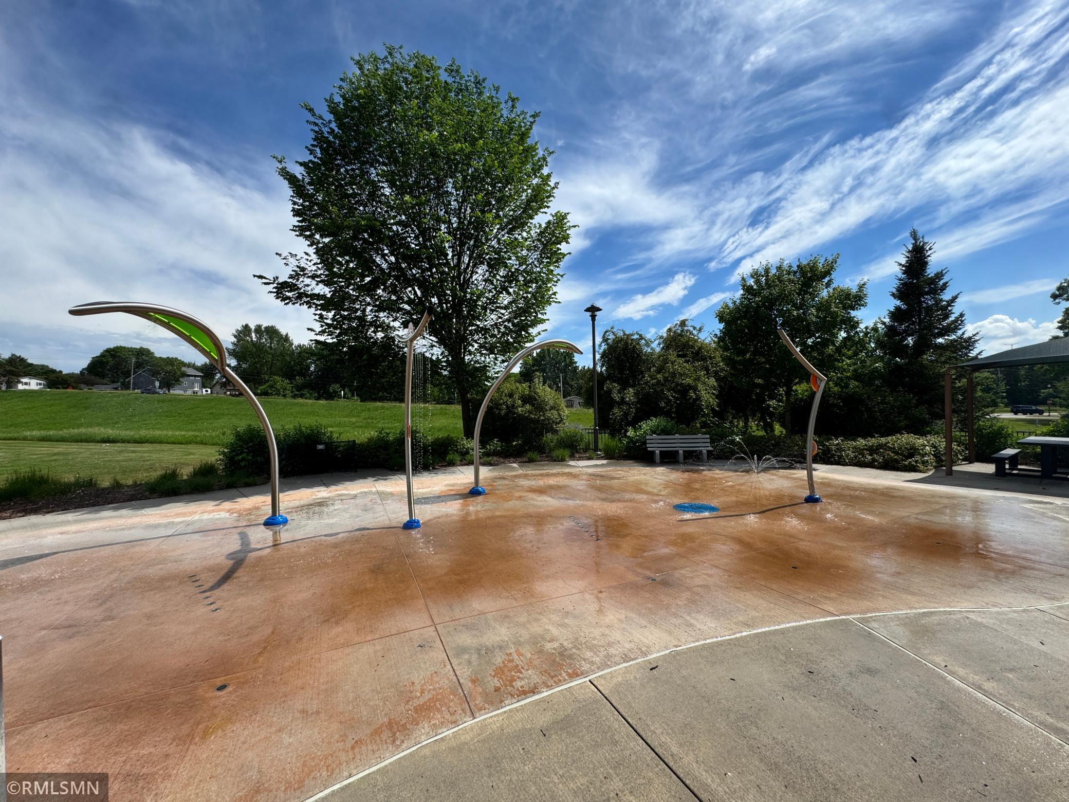Walk to Highland Park Splash Pad