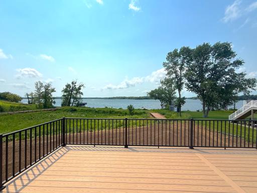 The aroma of morning coffee or a refreshing nightcap is best enjoyed while taking in the peaceful lake views from your 12x20 lakeside deck or lower patio.