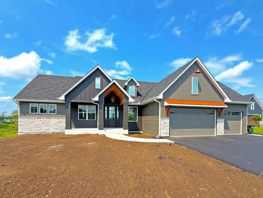 Newly finished and thoughtfully designed, this four-bedroom, three-bathroom home was built with lake life in mind with its open-concept layout and inviting gathering spaces.
