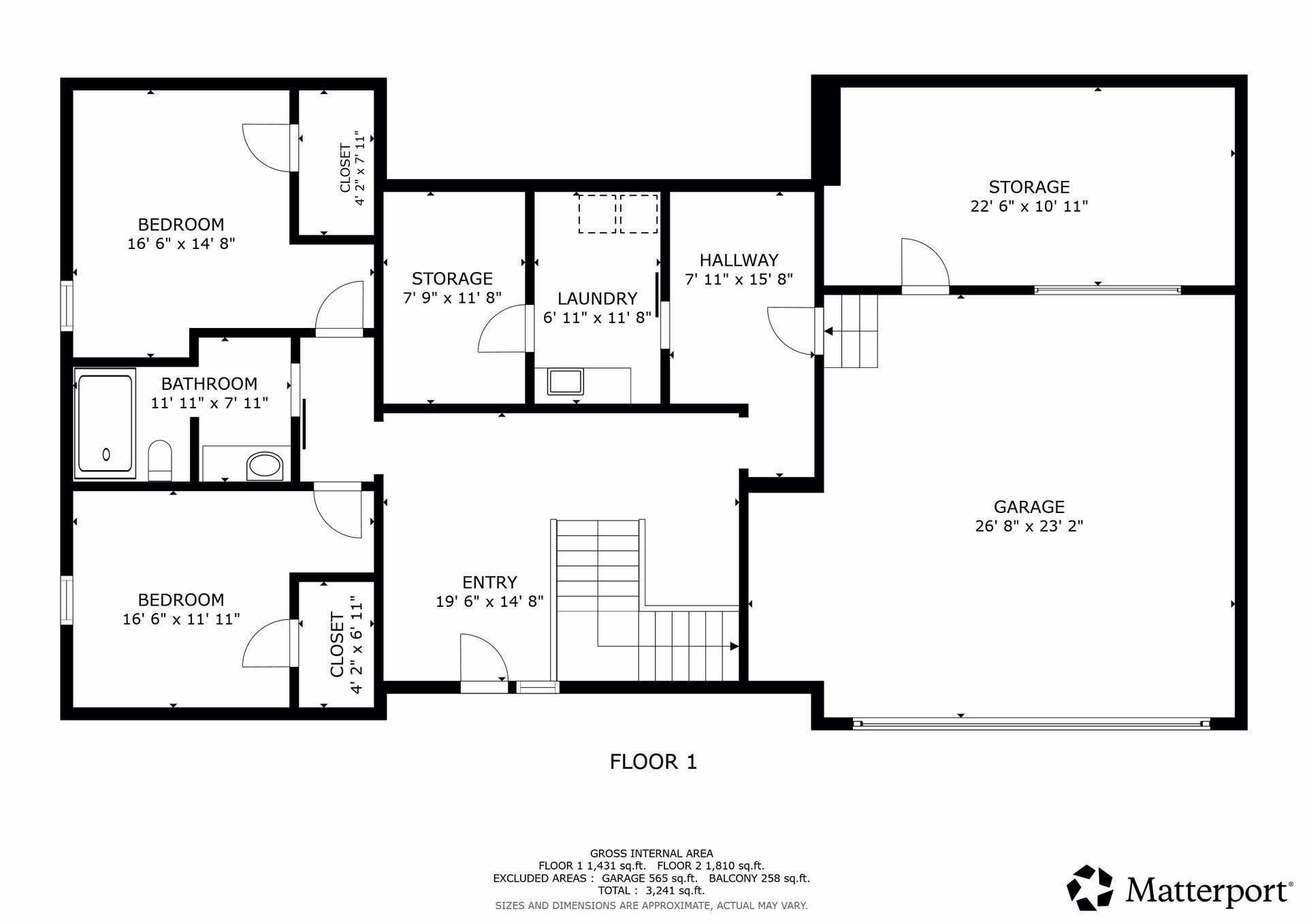 Lower level/entry level