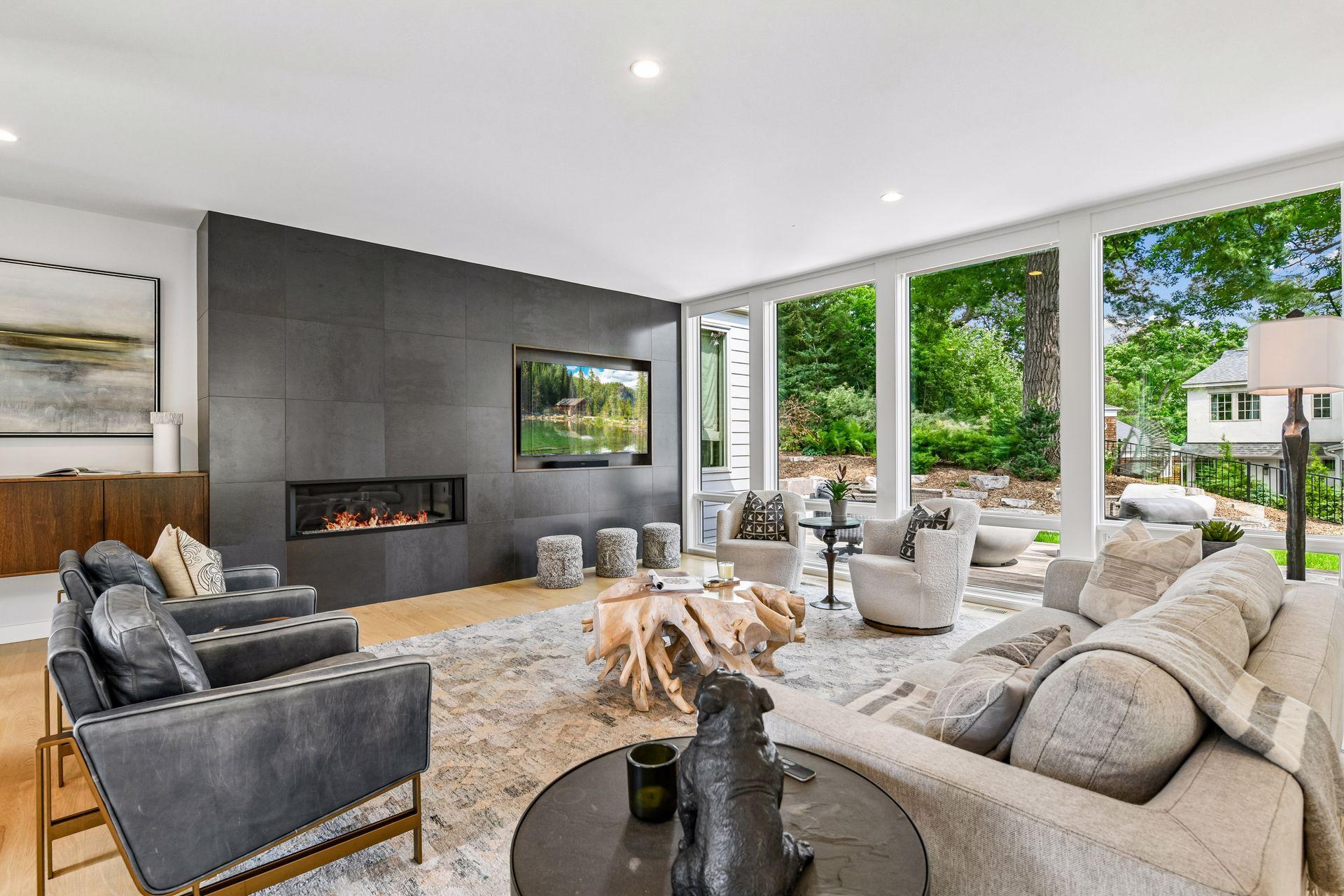 Clean lines and fine details make this home shine