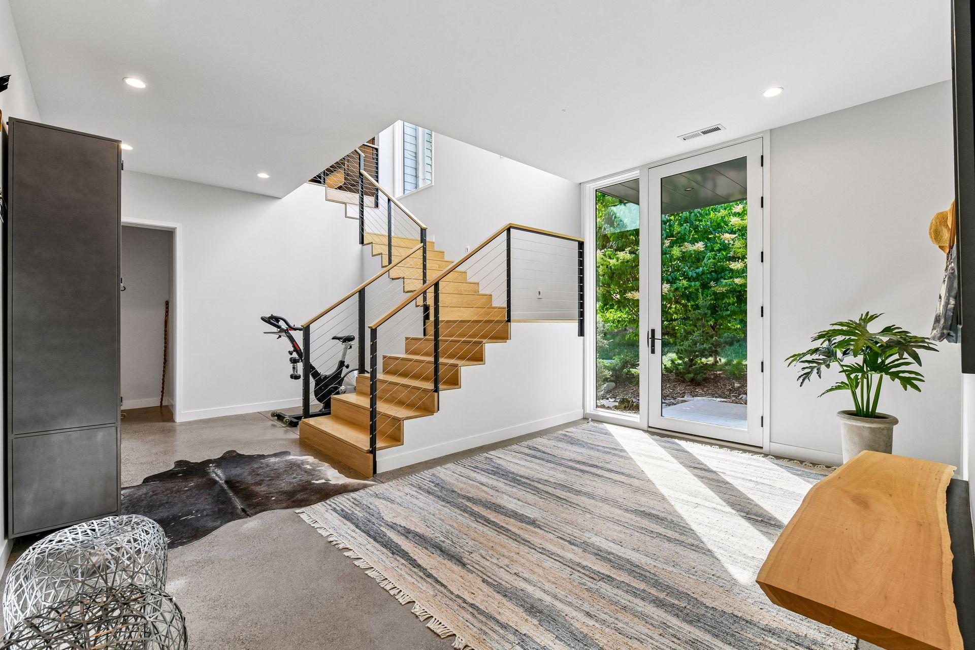 Tons of natural lighting as you enter the home