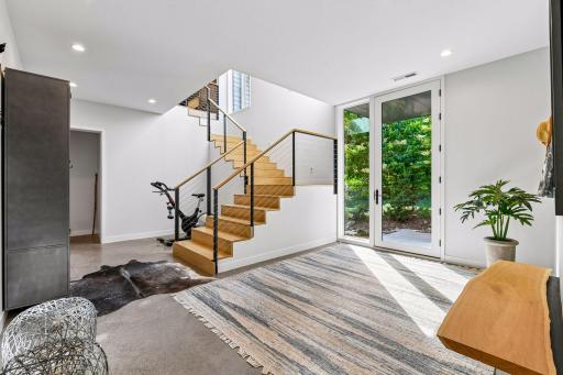 Tons of natural lighting as you enter the home