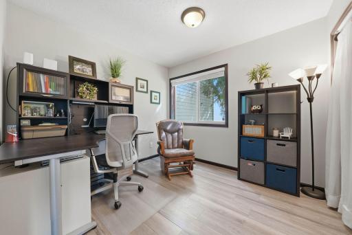 Main level bedroom. Working remotely? Perfect space for an office.