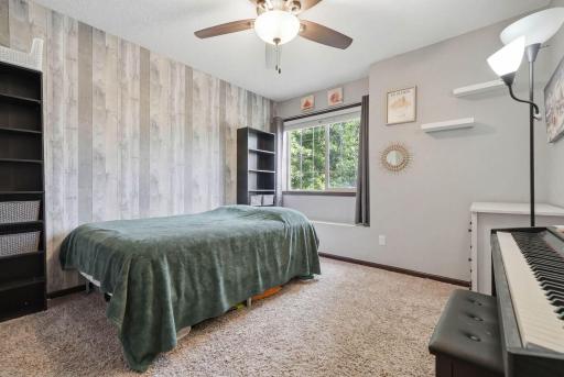Upper level bedroom. 3 bedrooms on upper level.