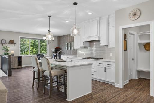 Open-concept kitchen designed for gathering and everyday living.