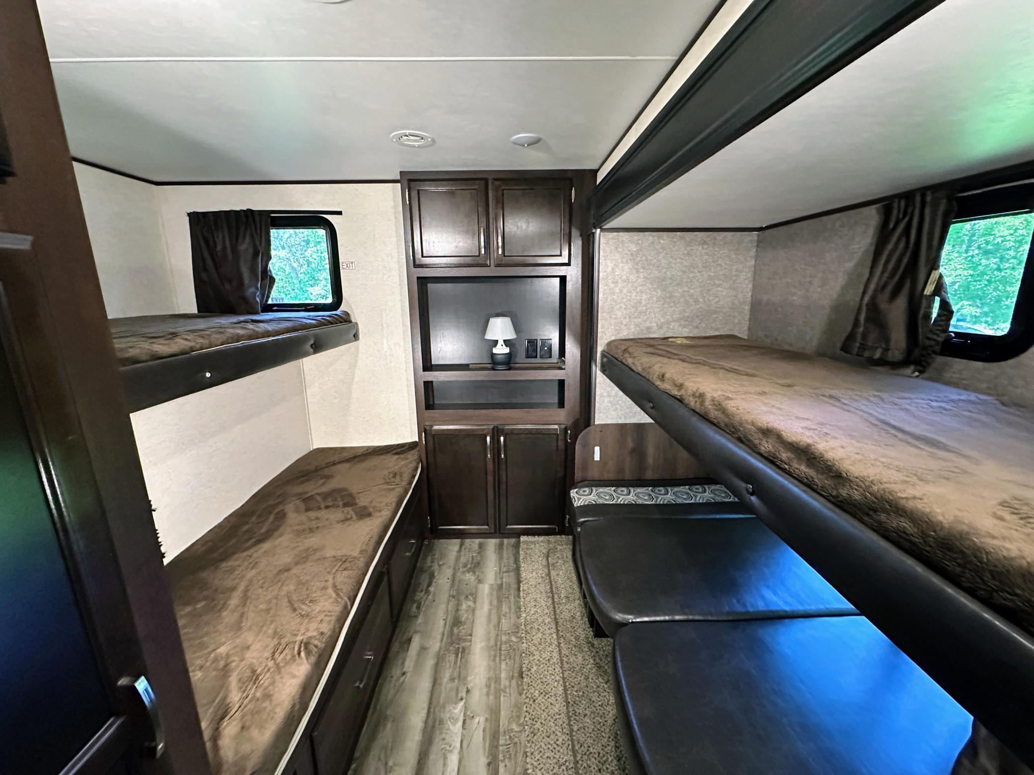 Travel Trailer Bedroom