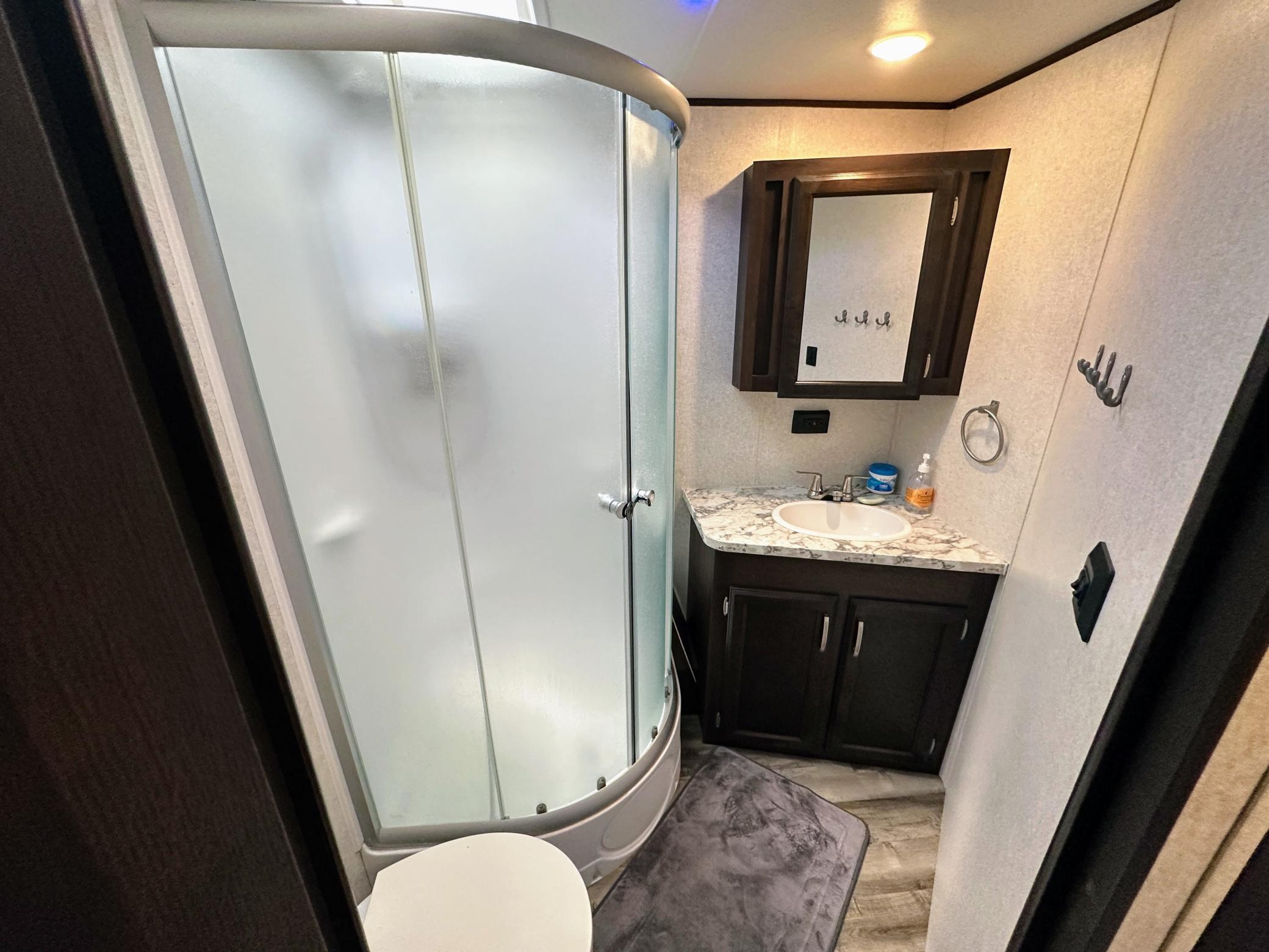 Travel Trailer Bath