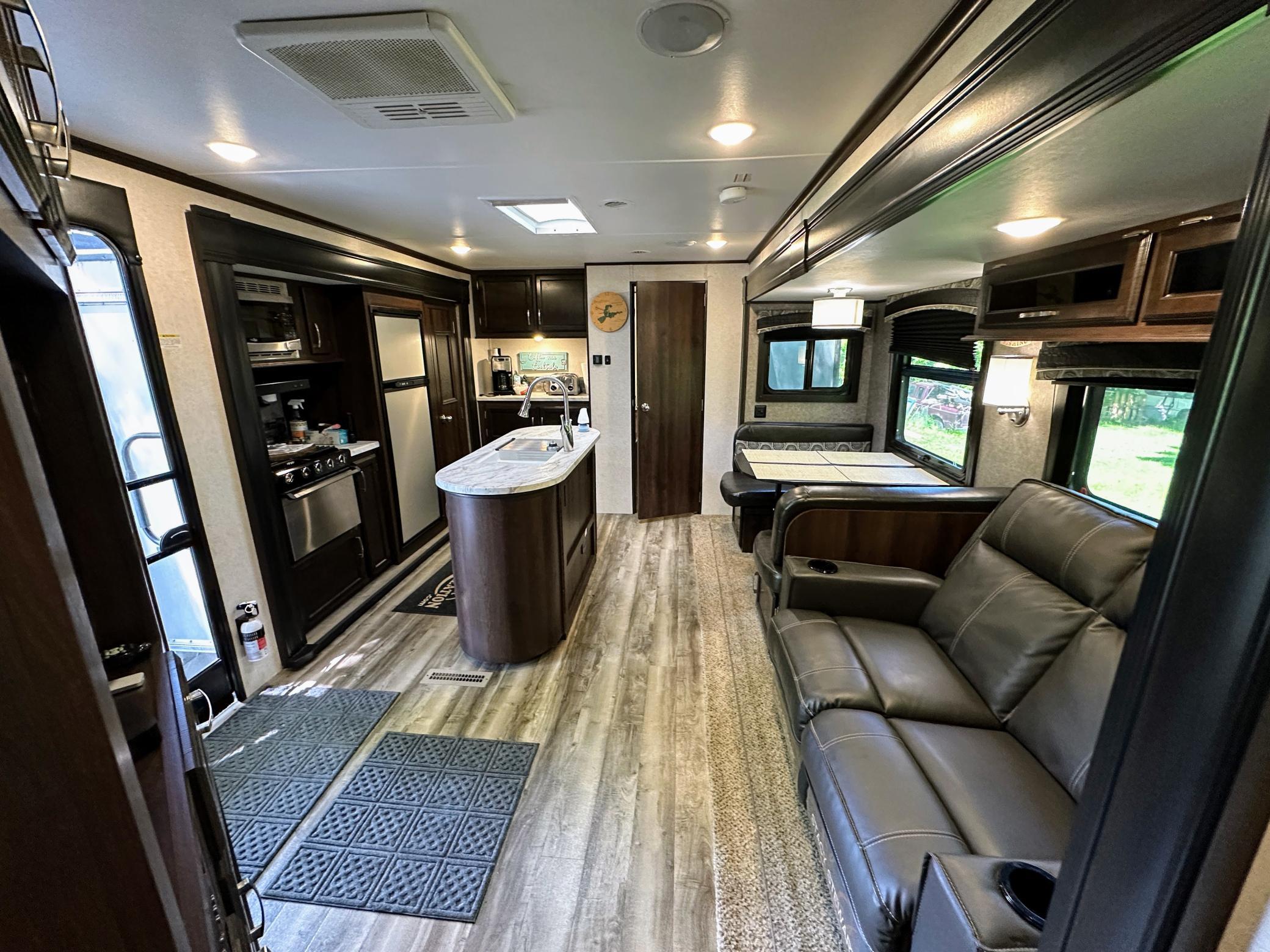 Travel Trailer Living/Kitchen