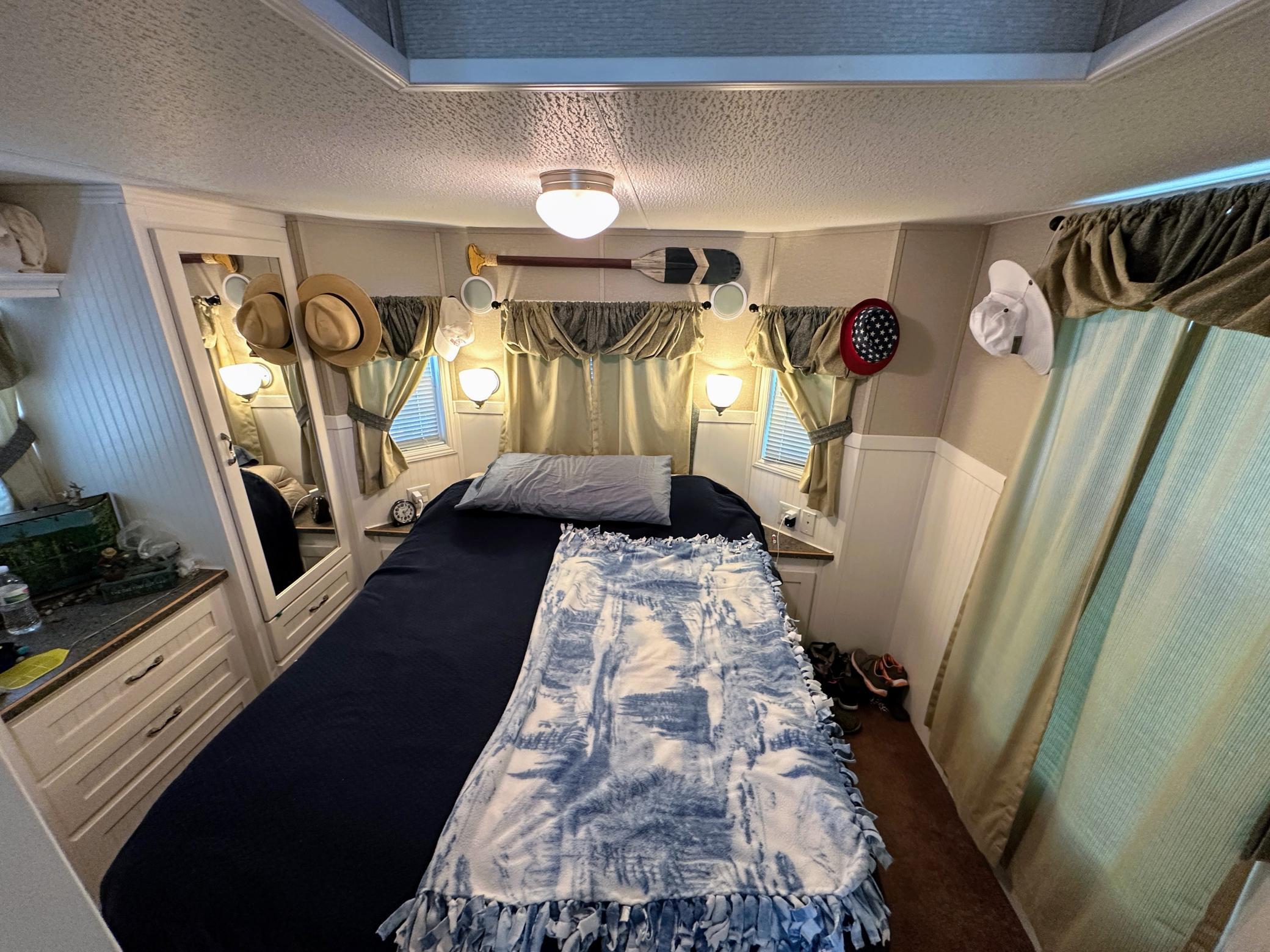 Park Model Primary Bedroom